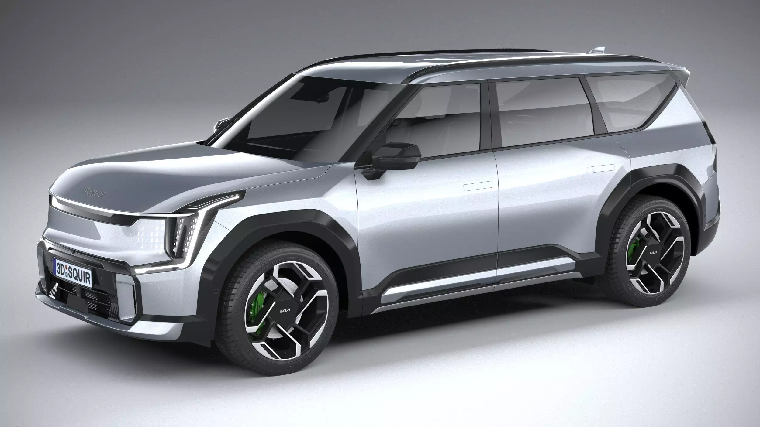 KIA EV9 GT 2026 3D model_0