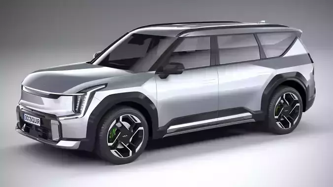 KIA EV9 GT 2026 3D model