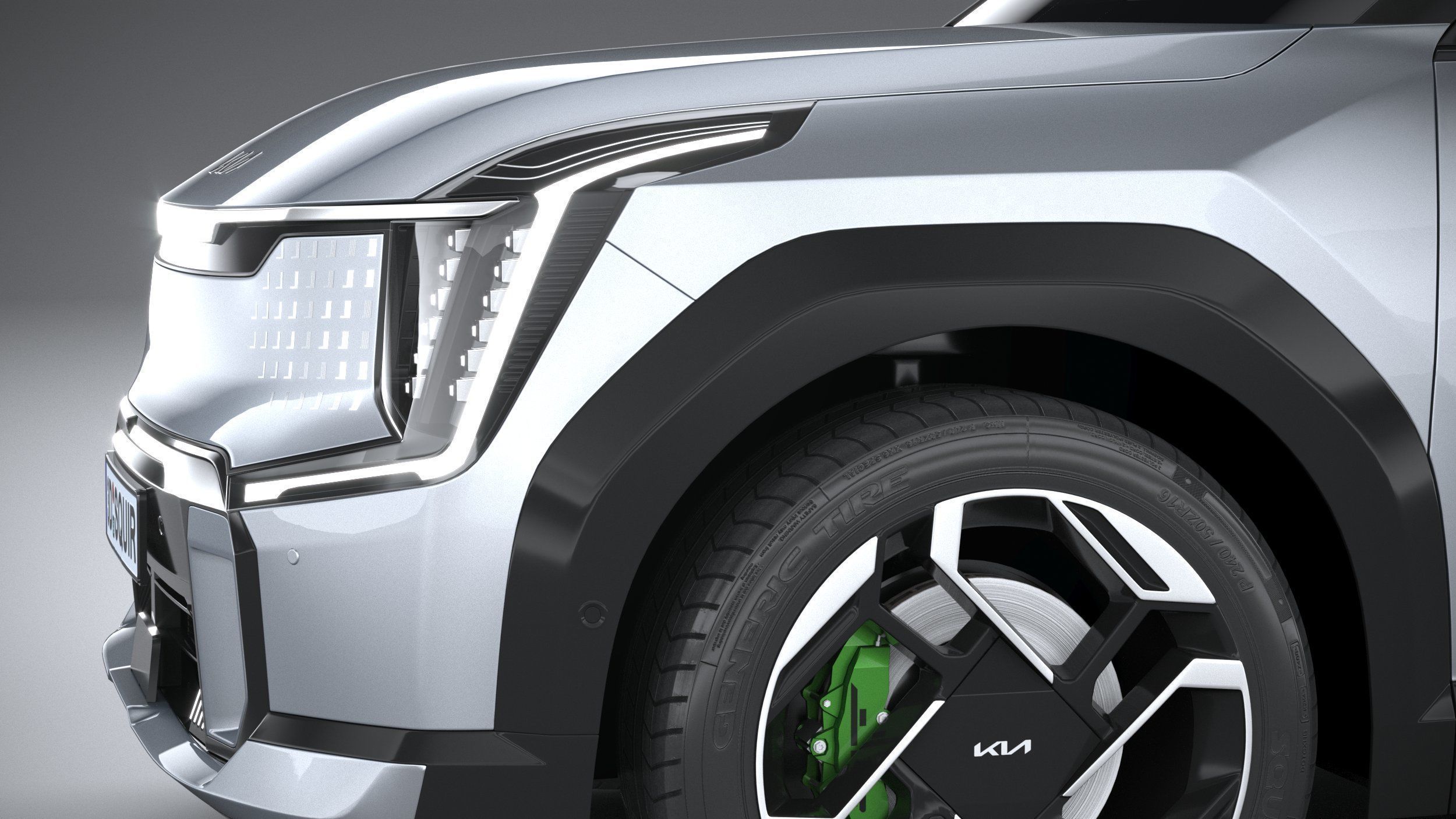 KIA EV9 GT 2026 3D model_3