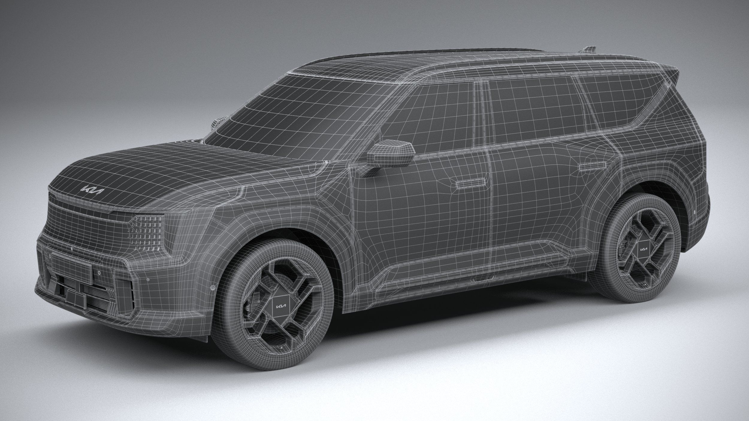 KIA EV9 GT 2026 3D model_28