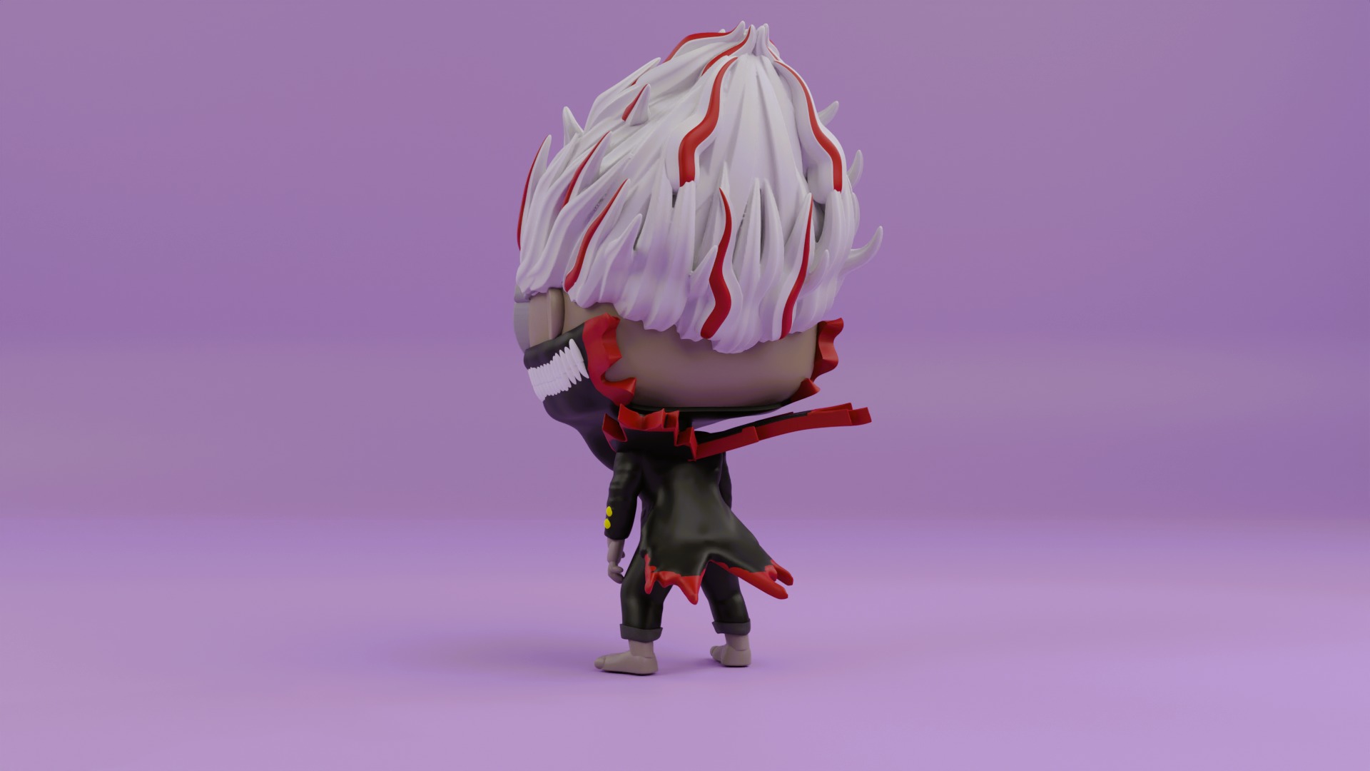 okarun turbo granny form funko pop from dandadan 3D print model_19