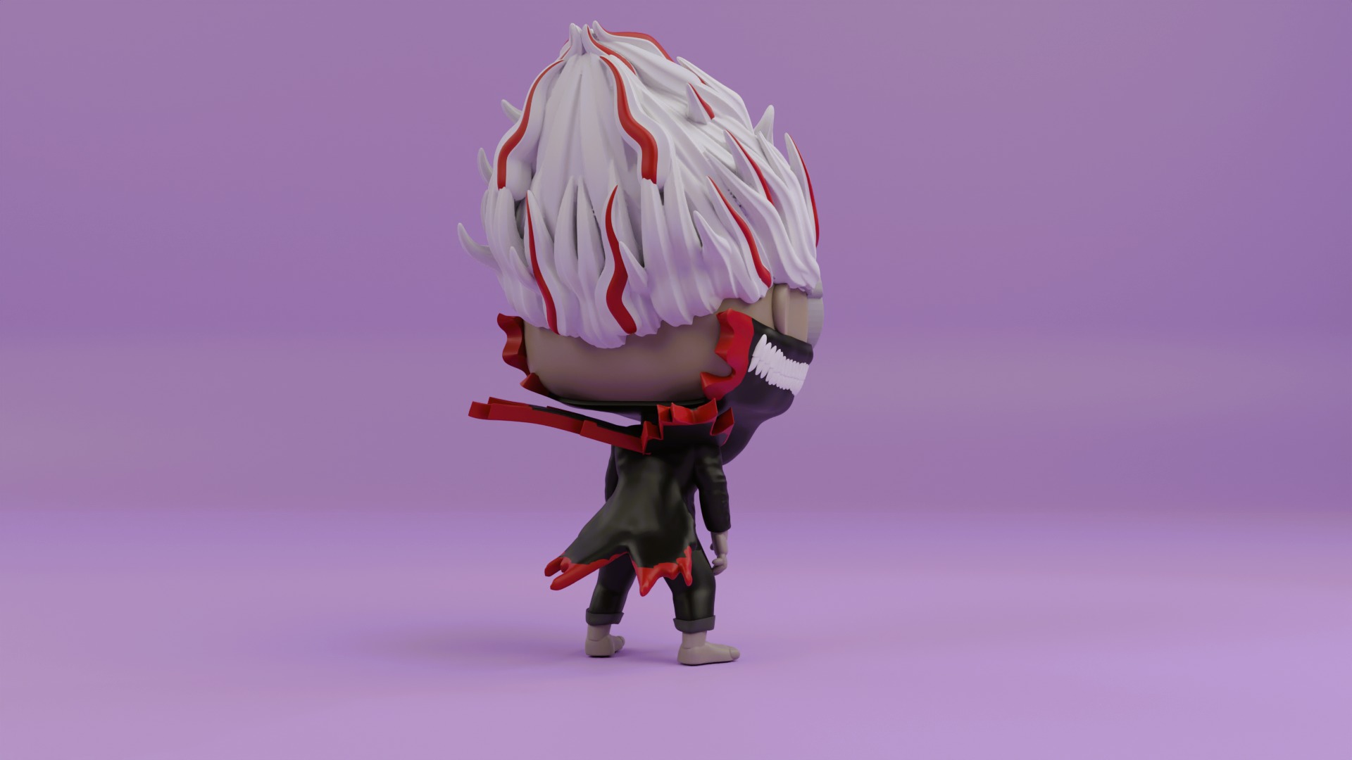 okarun turbo granny form funko pop from dandadan 3D print model_16