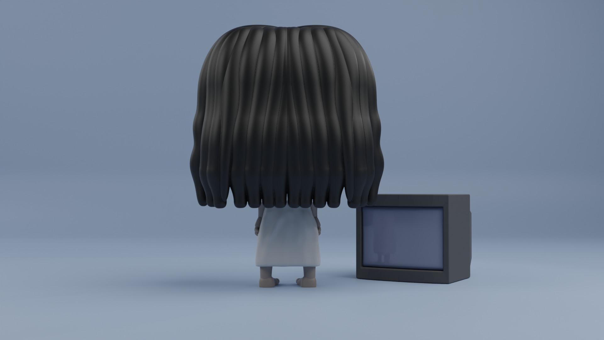 okarun turbo granny form funko pop from dandadan 3D print model_24