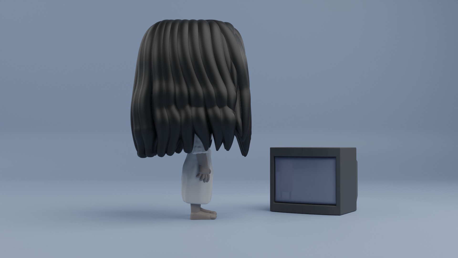 okarun turbo granny form funko pop from dandadan 3D print model_20