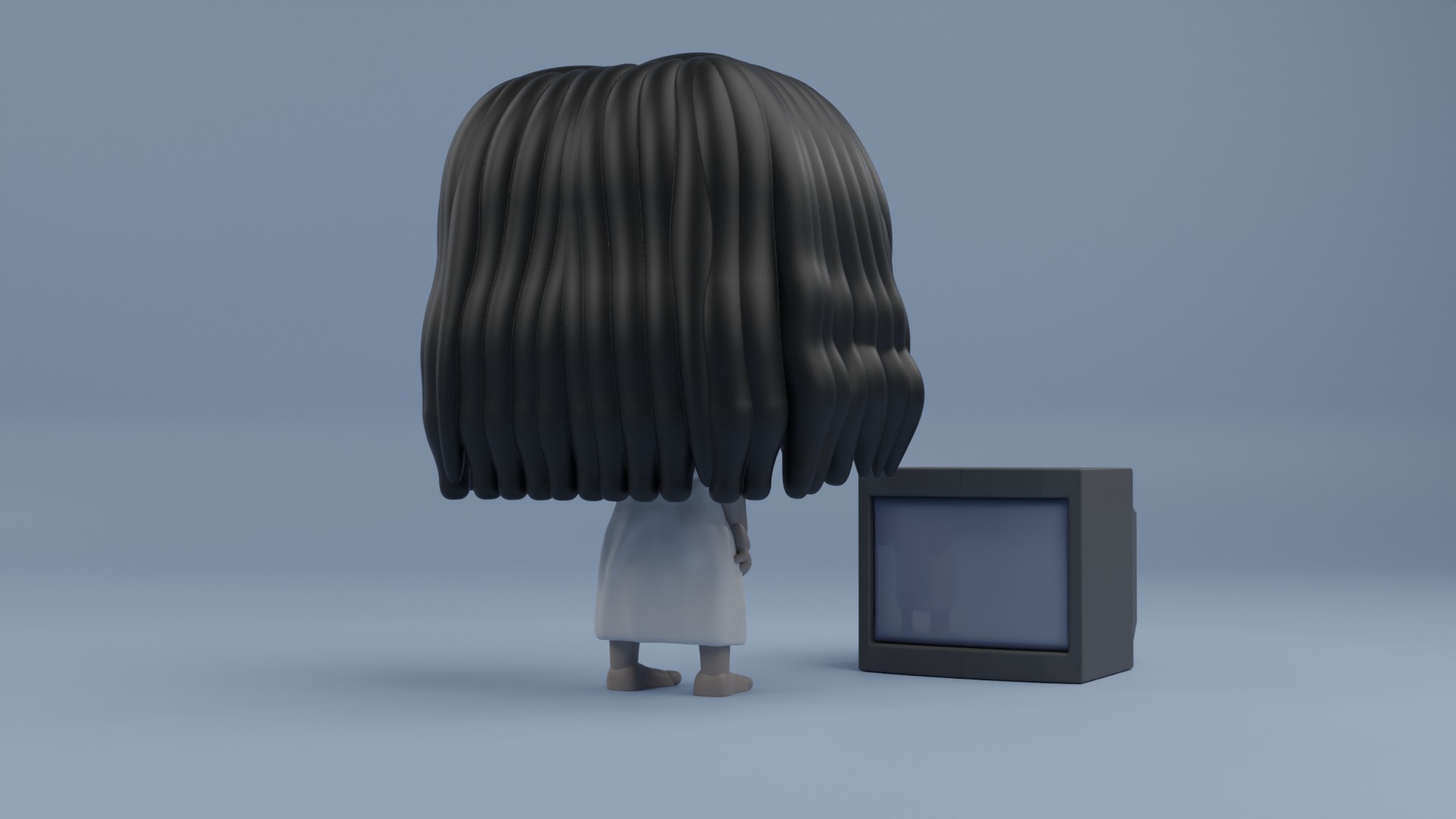 okarun turbo granny form funko pop from dandadan 3D print model_23