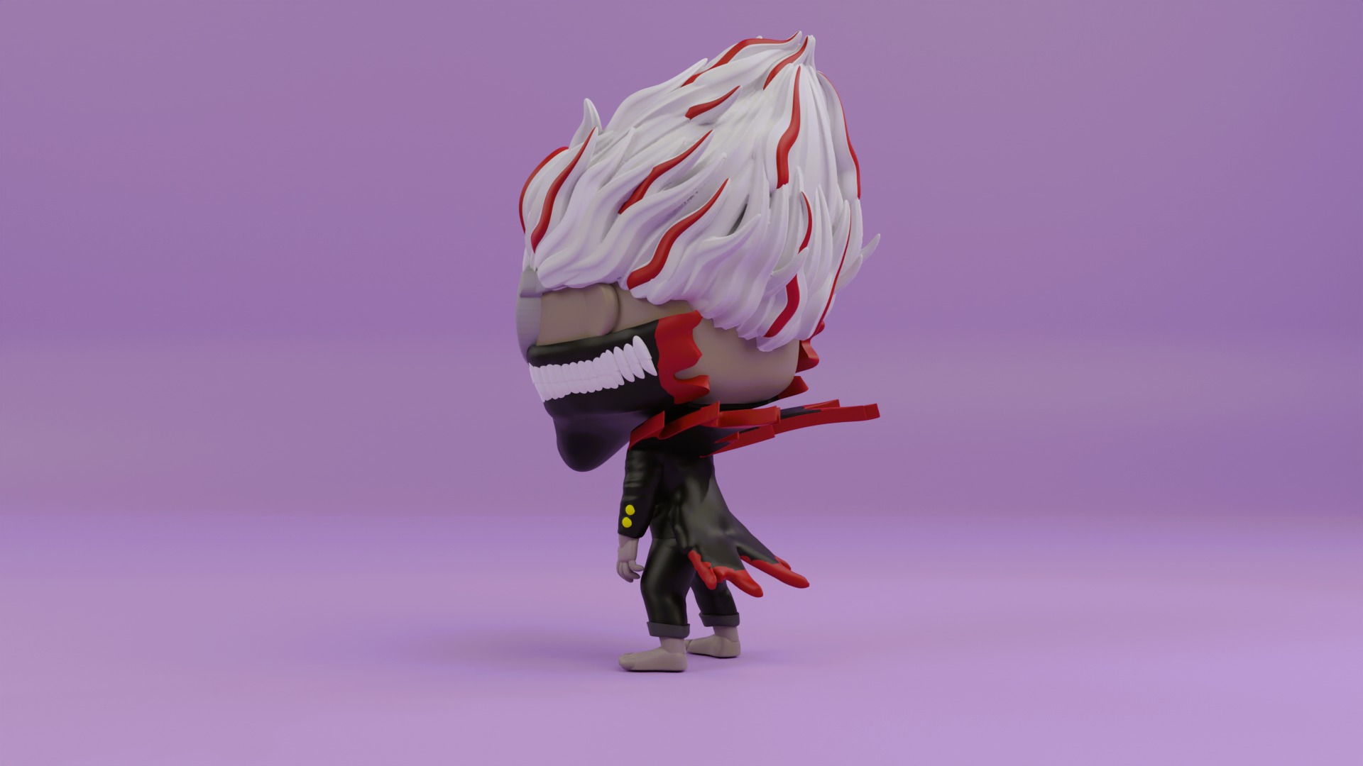 okarun turbo granny form funko pop from dandadan 3D print model_21