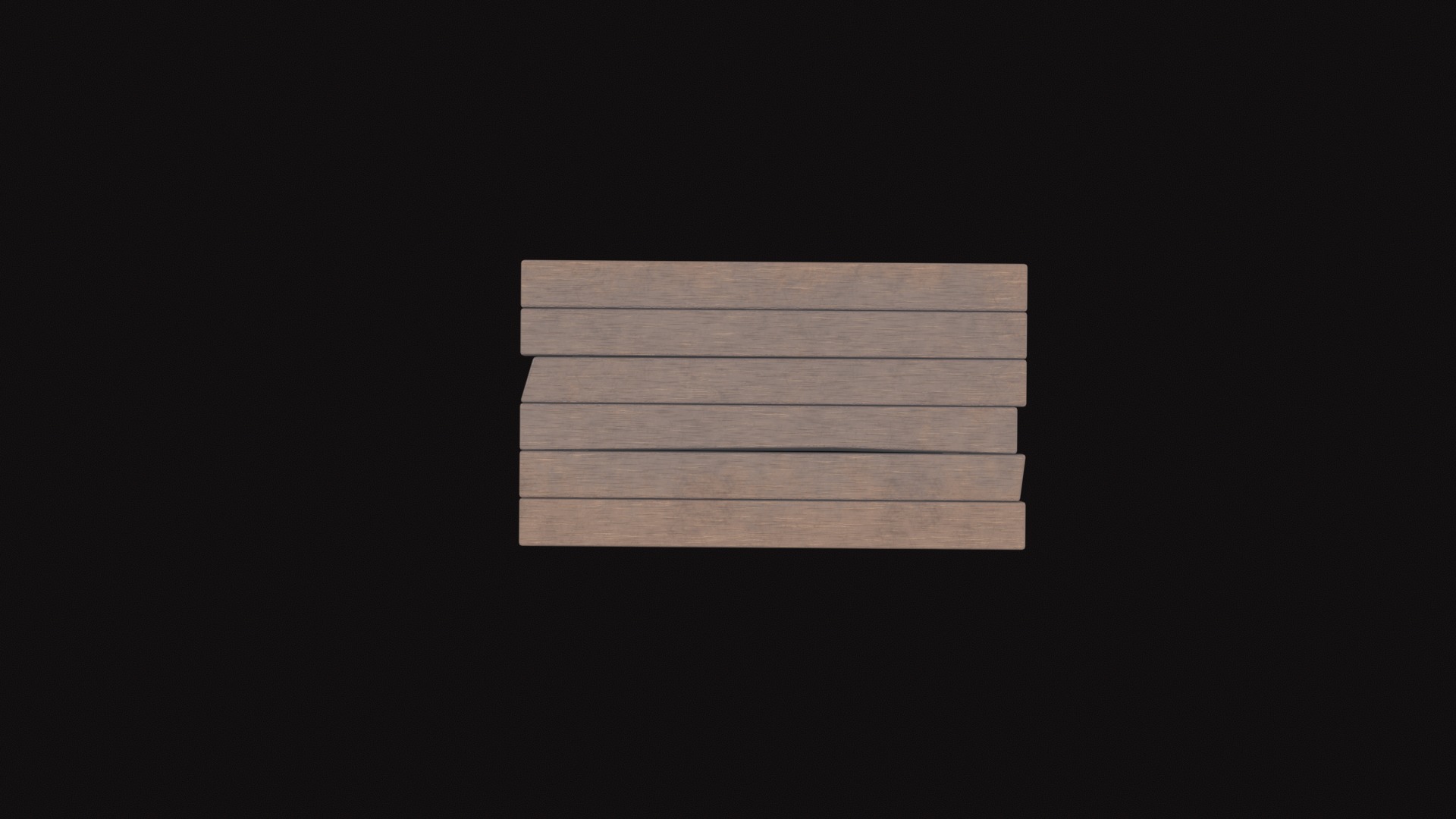 Medieval Table V01 Low-poly 3D model_4