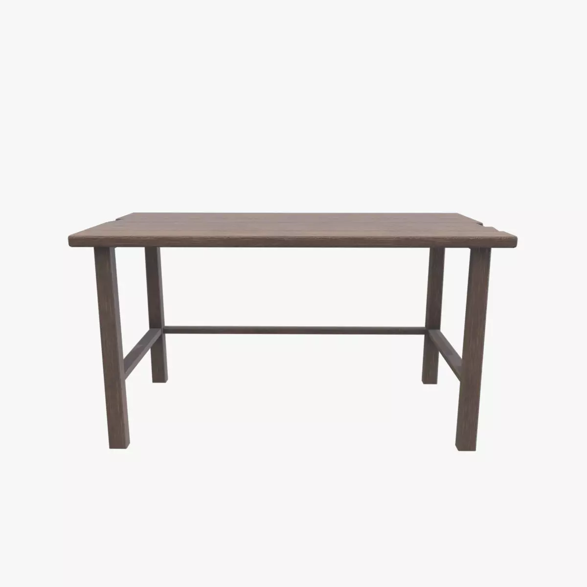 Medieval Table V01 Low-poly 3D model_0