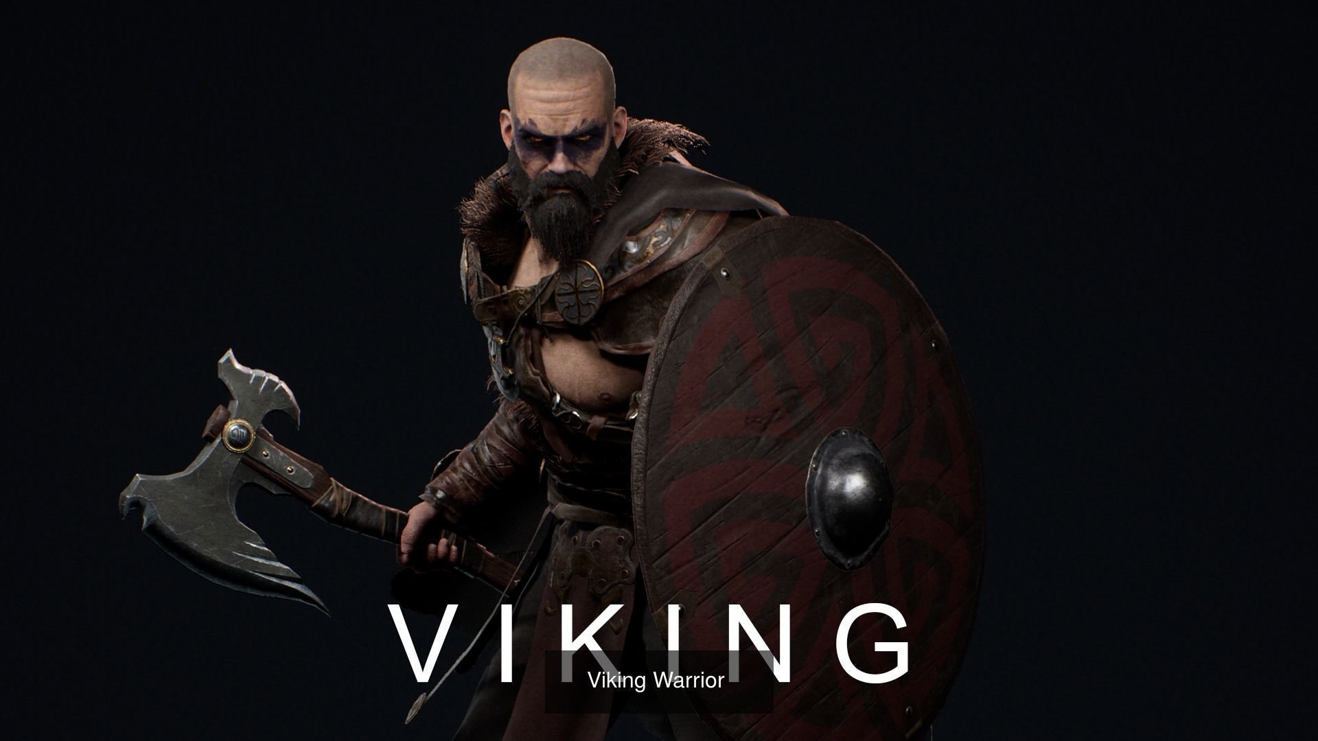 Viking Warriors Collection - 3 Unique Character Models Pack _5