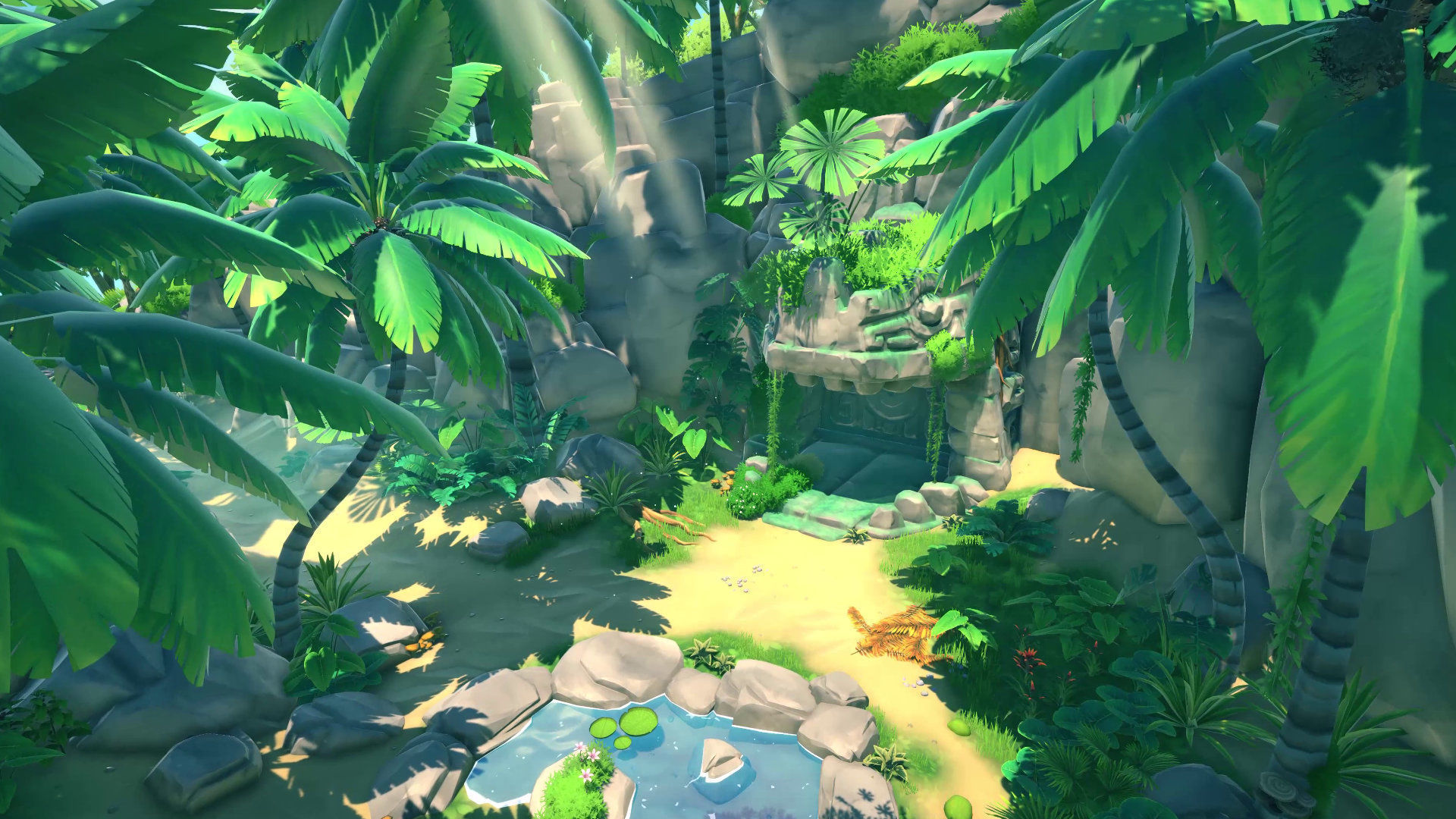 FANTASTIC - Lost Jungle Low-poly 3D model_6
