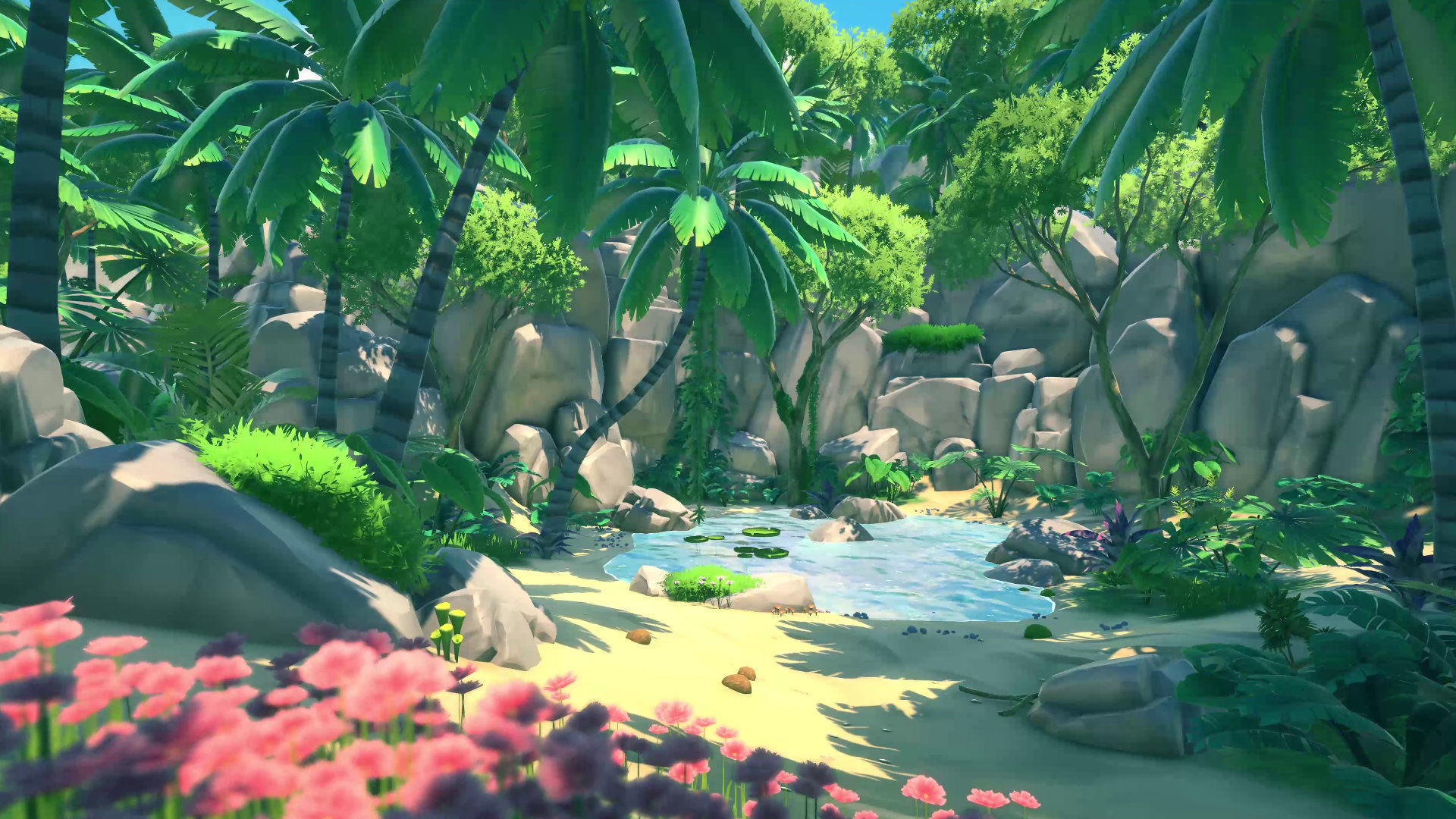 FANTASTIC - Lost Jungle Low-poly 3D model_8