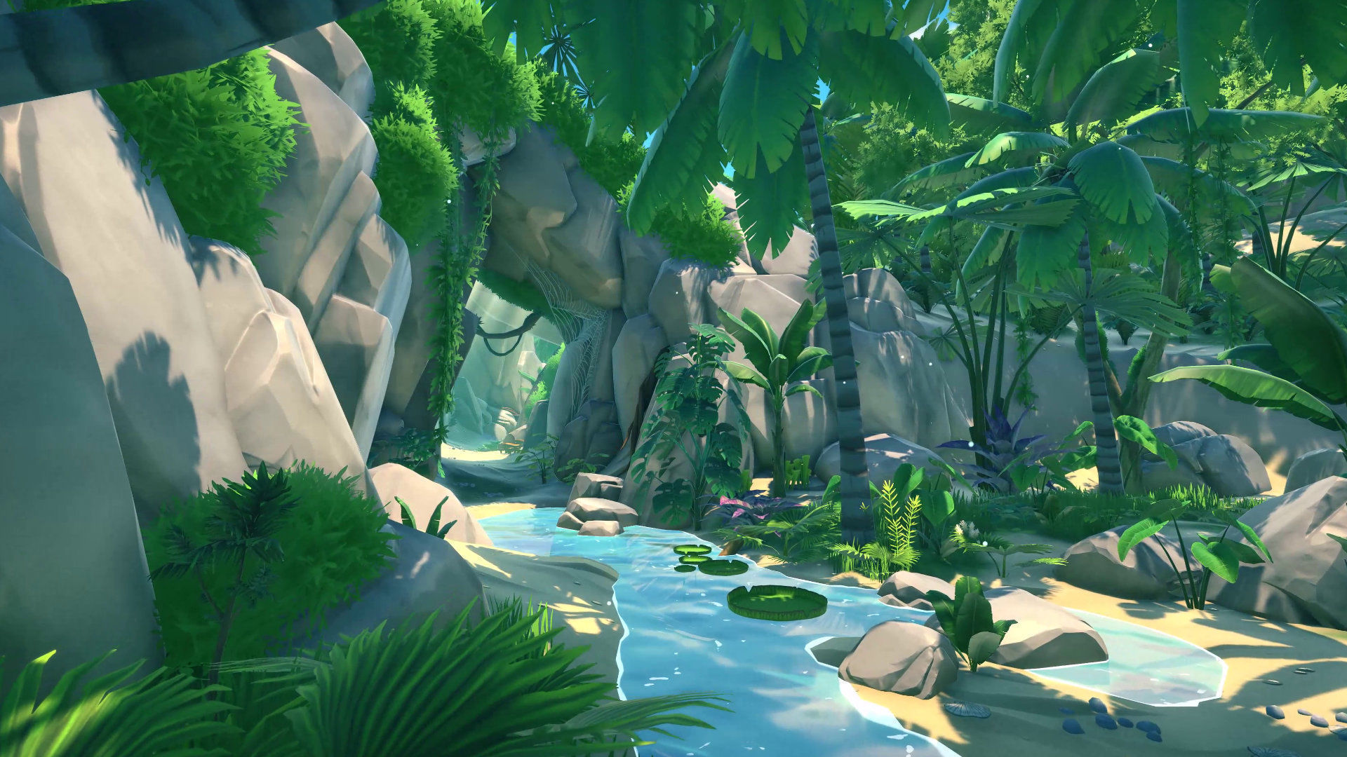 FANTASTIC - Lost Jungle Low-poly 3D model_14
