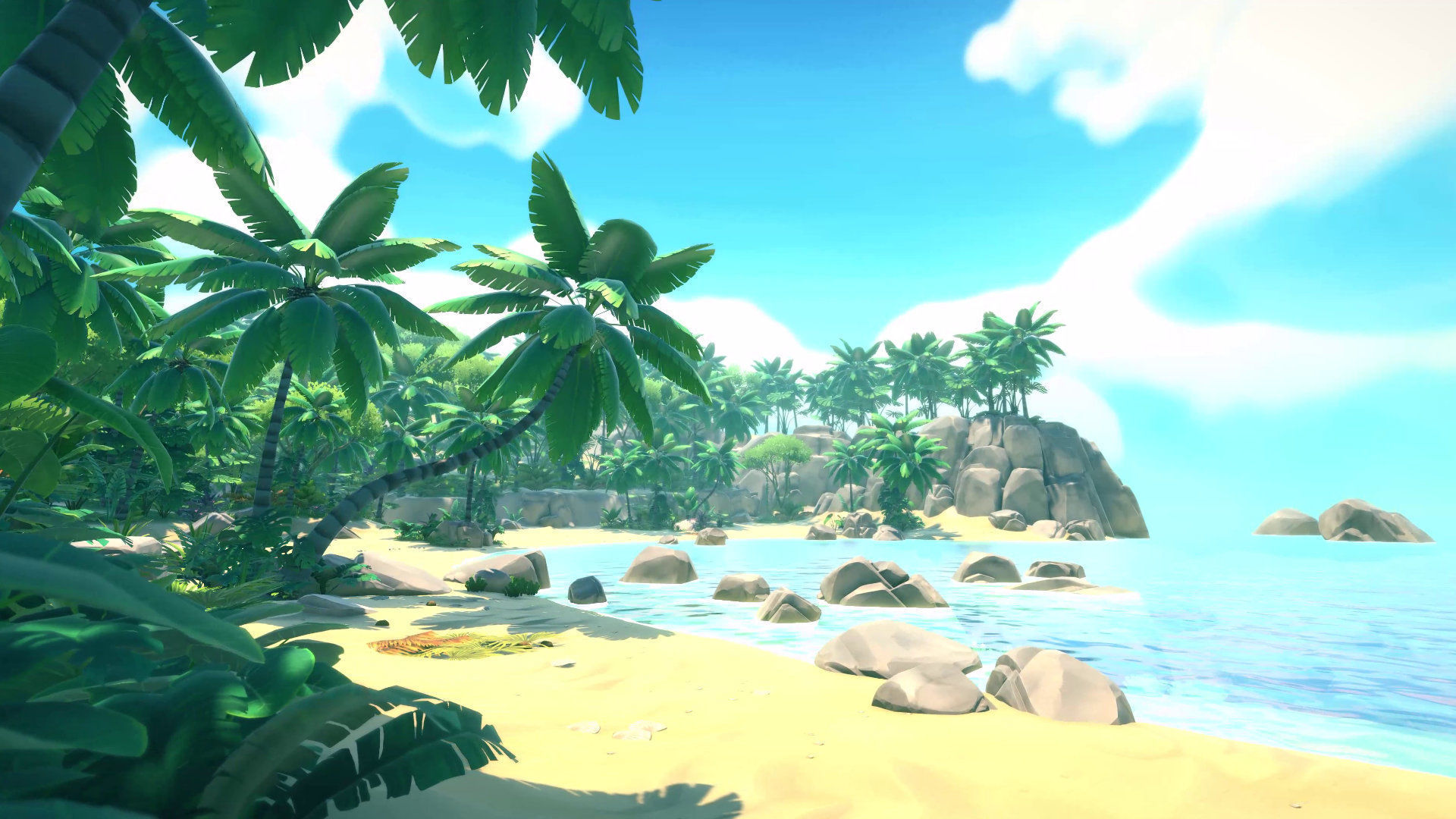 FANTASTIC - Lost Jungle Low-poly 3D model_4