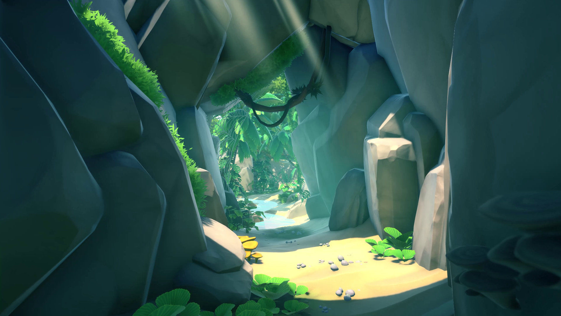 FANTASTIC - Lost Jungle Low-poly 3D model_15