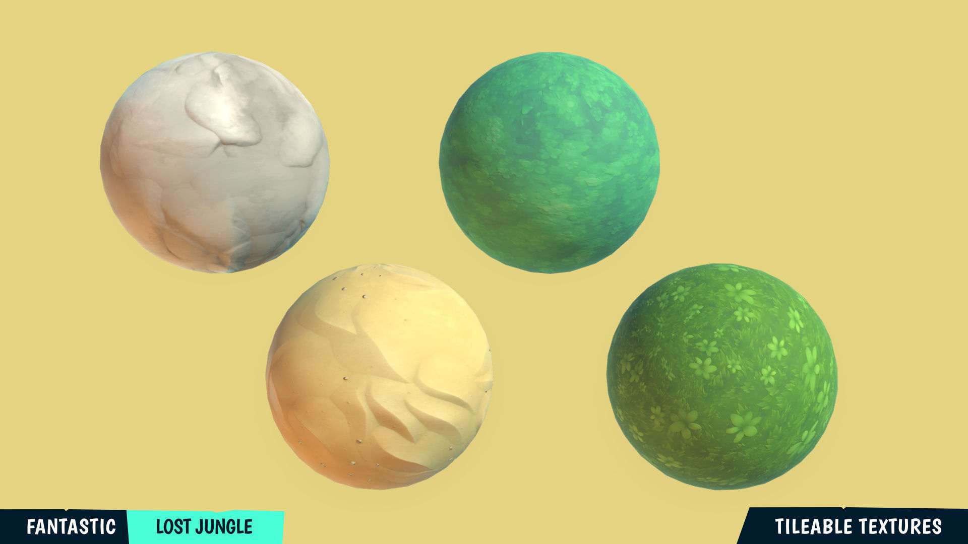 FANTASTIC - Lost Jungle Low-poly 3D model_24