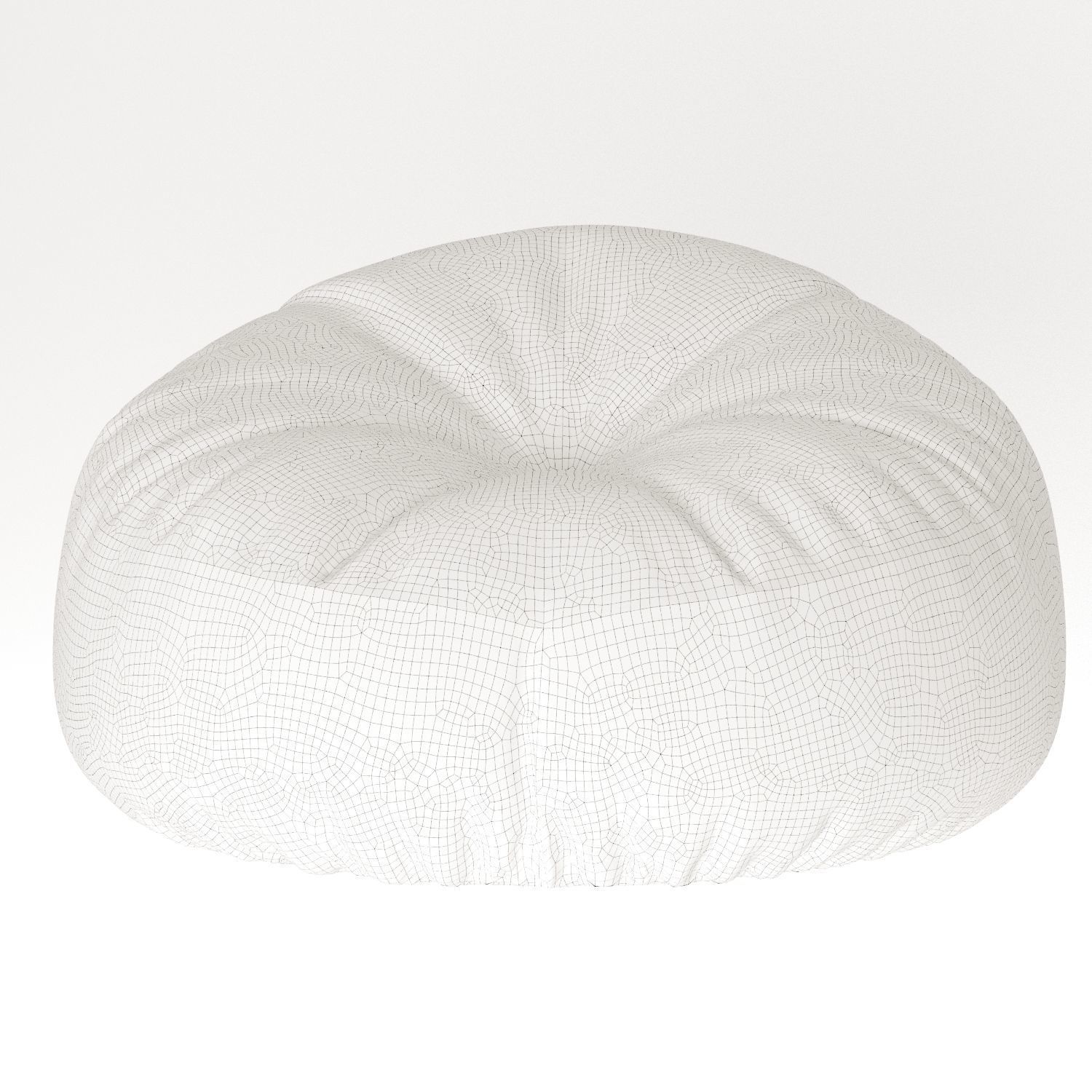 citrus pouf 3D model_2