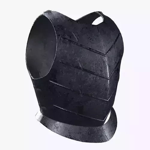 Medieval Armor V02 Low-poly 3D model