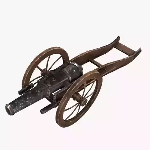 Medieval Cannon V01