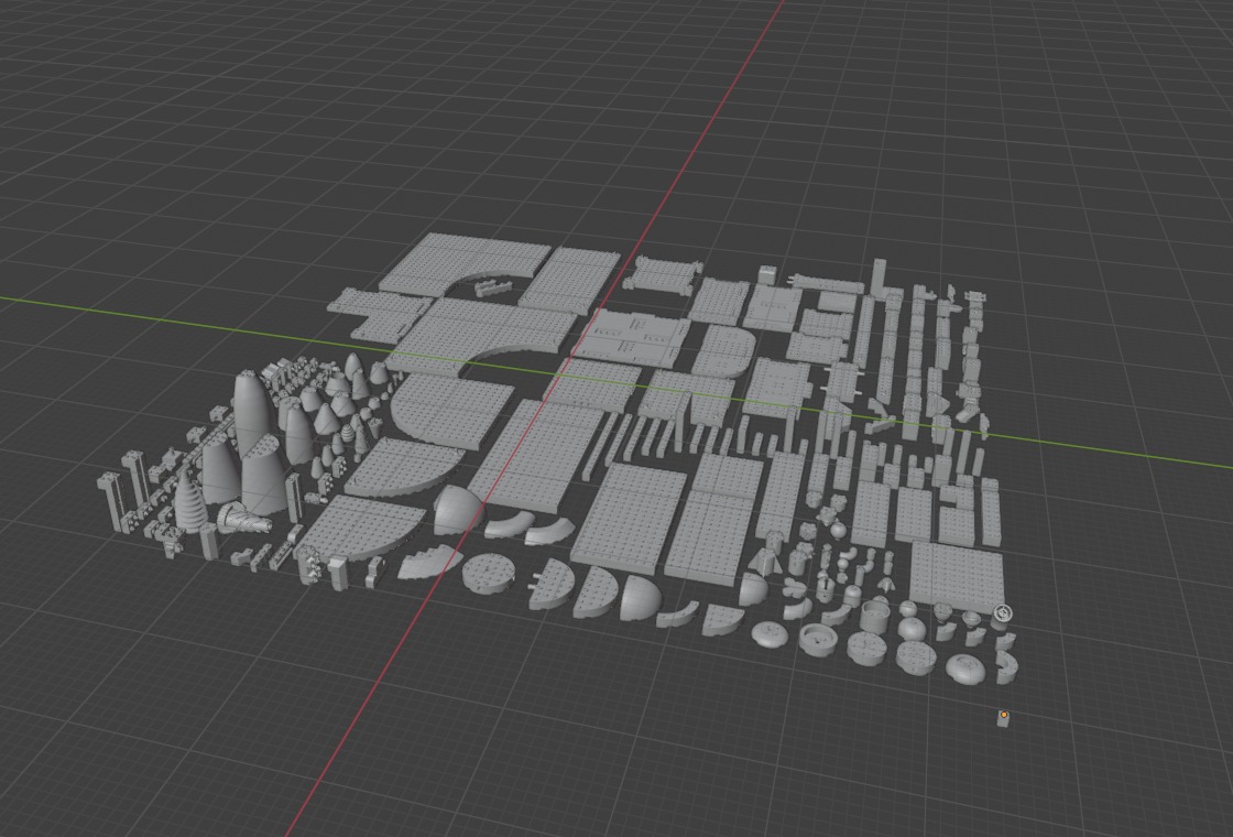 PixelBricks3D - LEGO Bricks Pack 3D print model_4