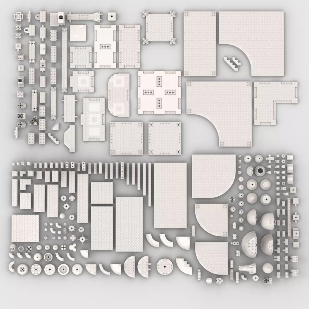 PixelBricks3D - LEGO Bricks Pack 3D print model_0