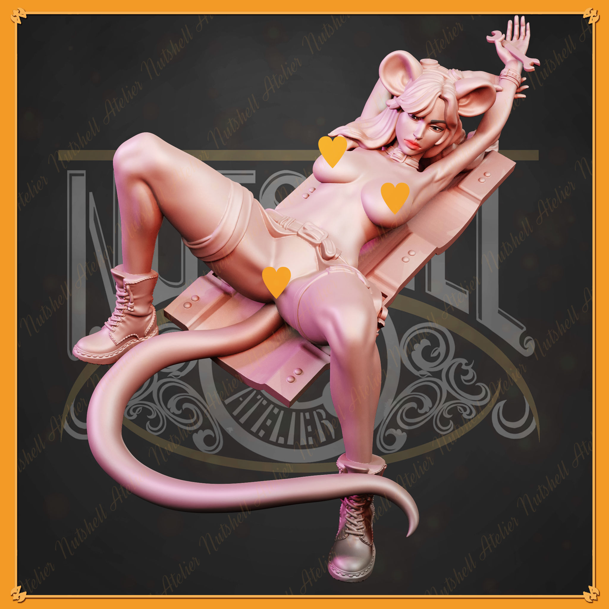 Nutshell Atelier - Sexy mechanic Gadget 03 - NSFW 3D print model_3