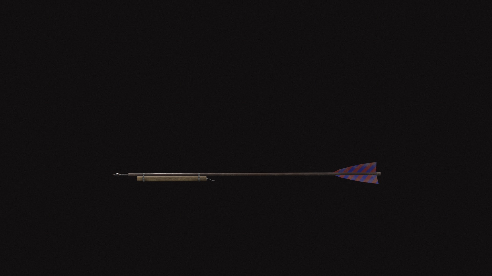 Medieval Hwacha Low-poly 3D model_14