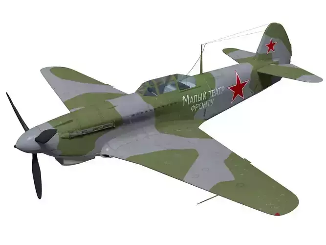 yakovlev yak-9d 3D model