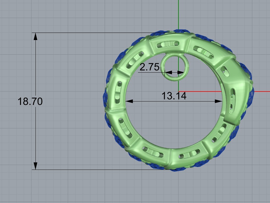 Bvlgari Serpenti Viper Necklace  3D print model_2