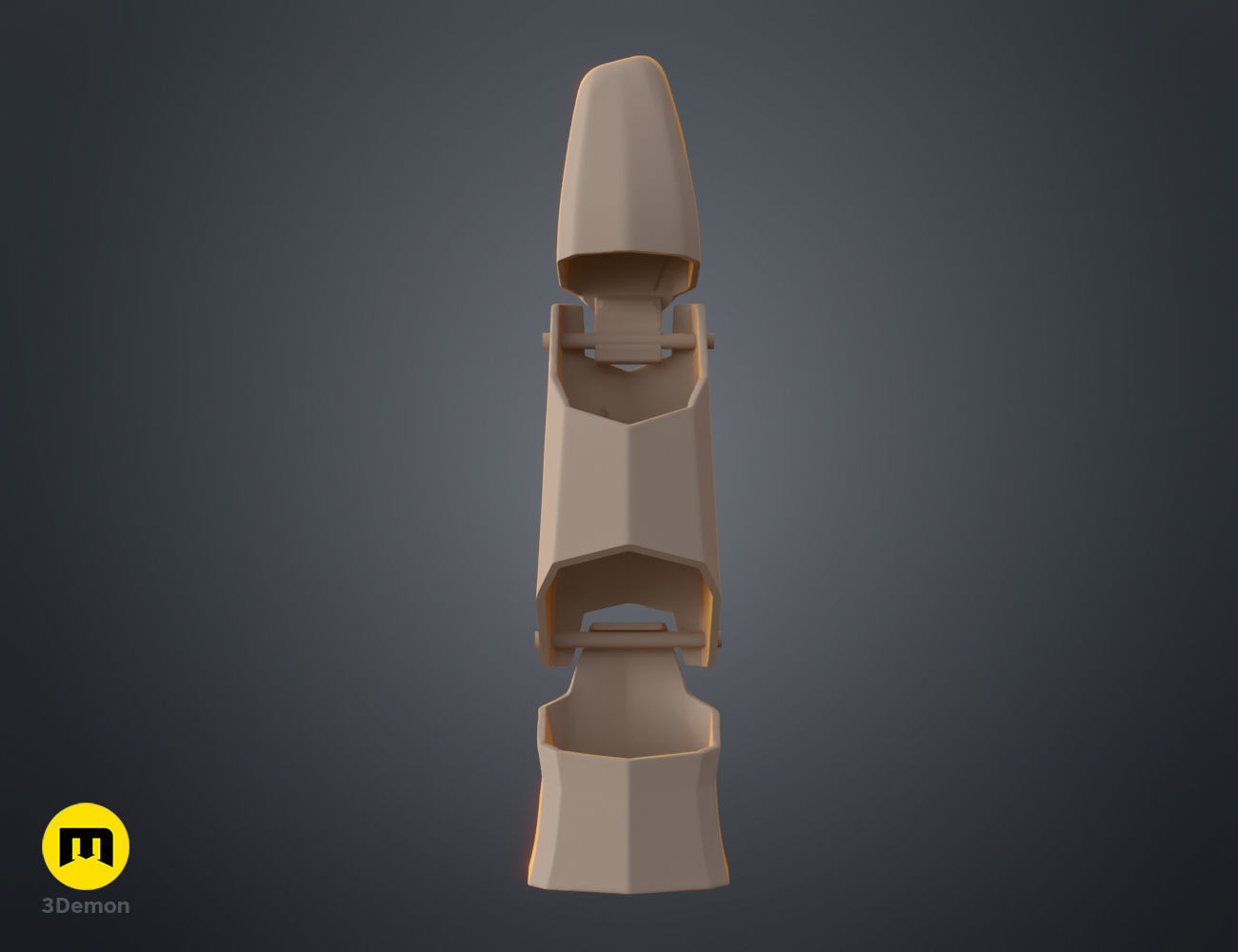 Jinx finger from Arcane 3D print model_12