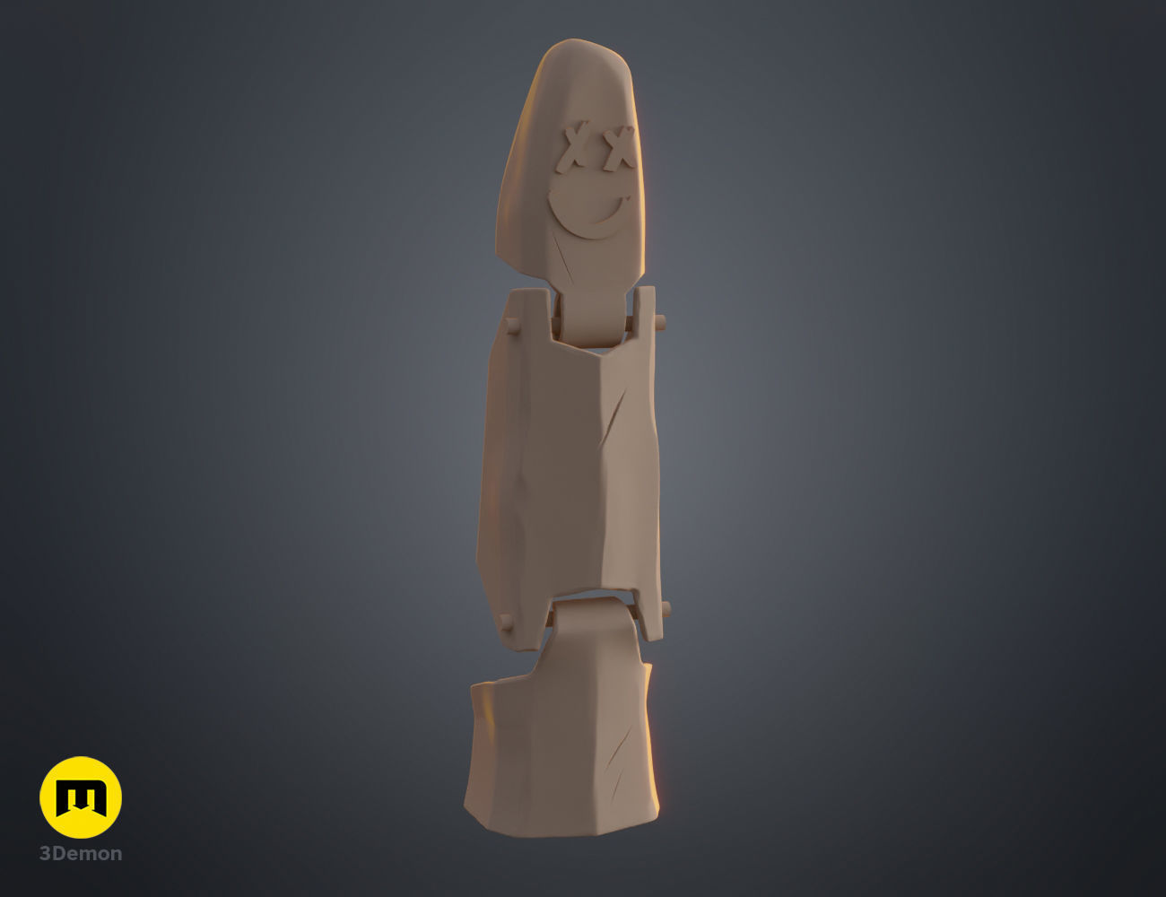 Jinx finger from Arcane 3D print model_9