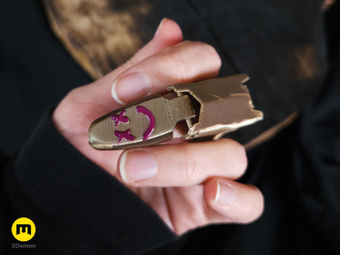 Jinx finger from Arcane 3D print model_1