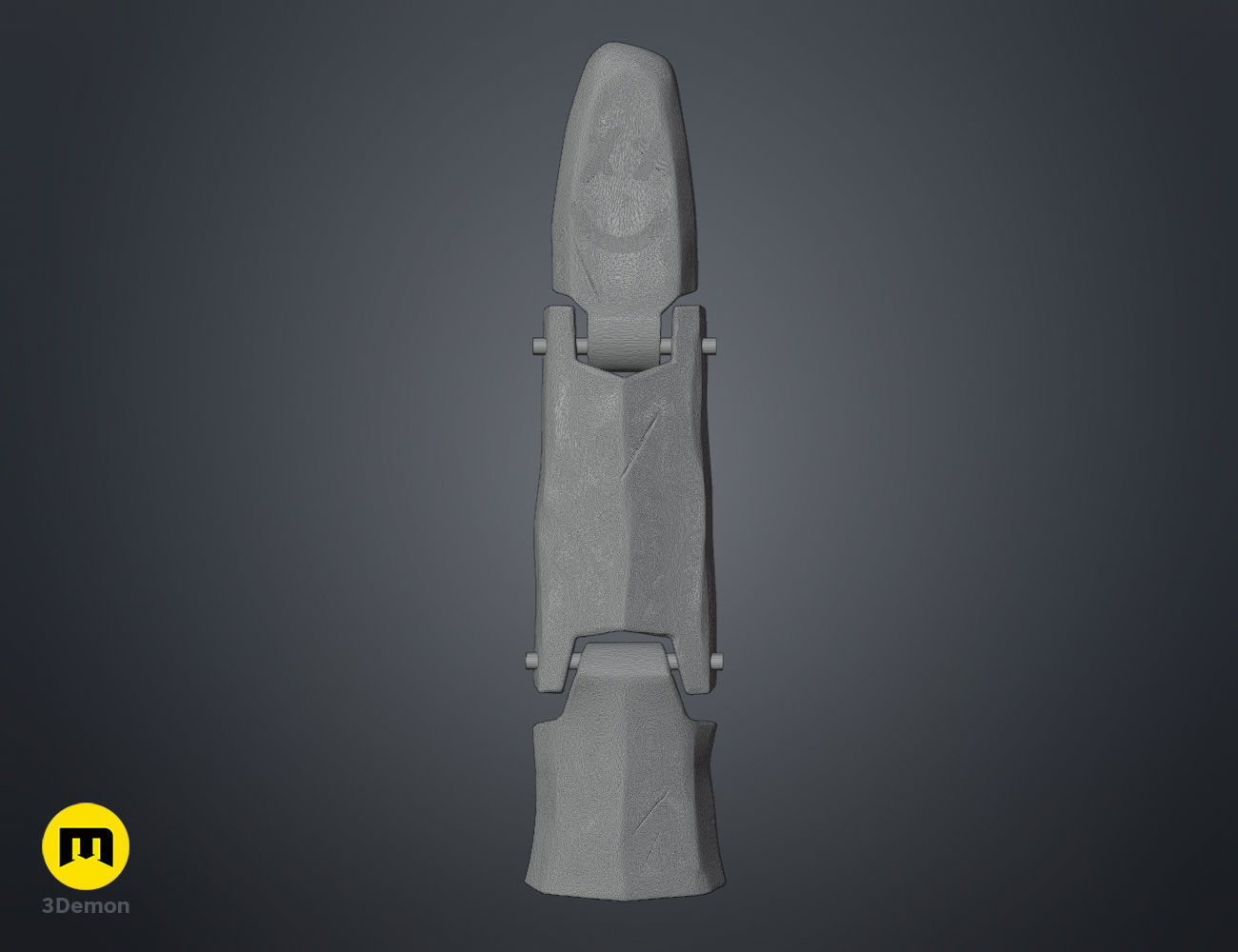 Jinx finger from Arcane 3D print model_14