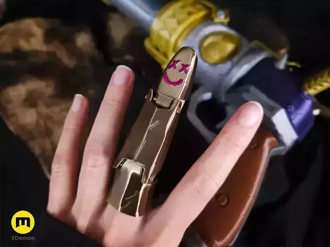 Jinx finger from Arcane 3D print model