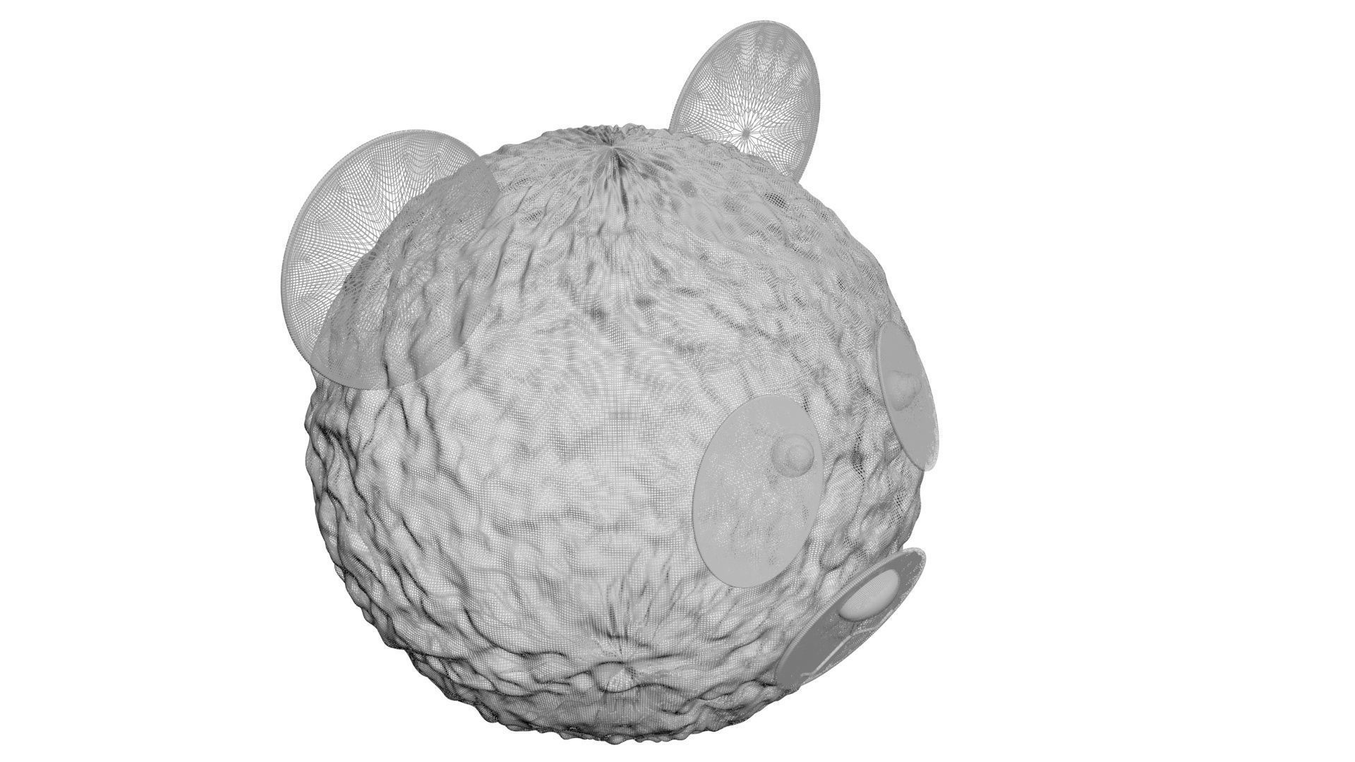 Bear Ice Cream 3D model_19