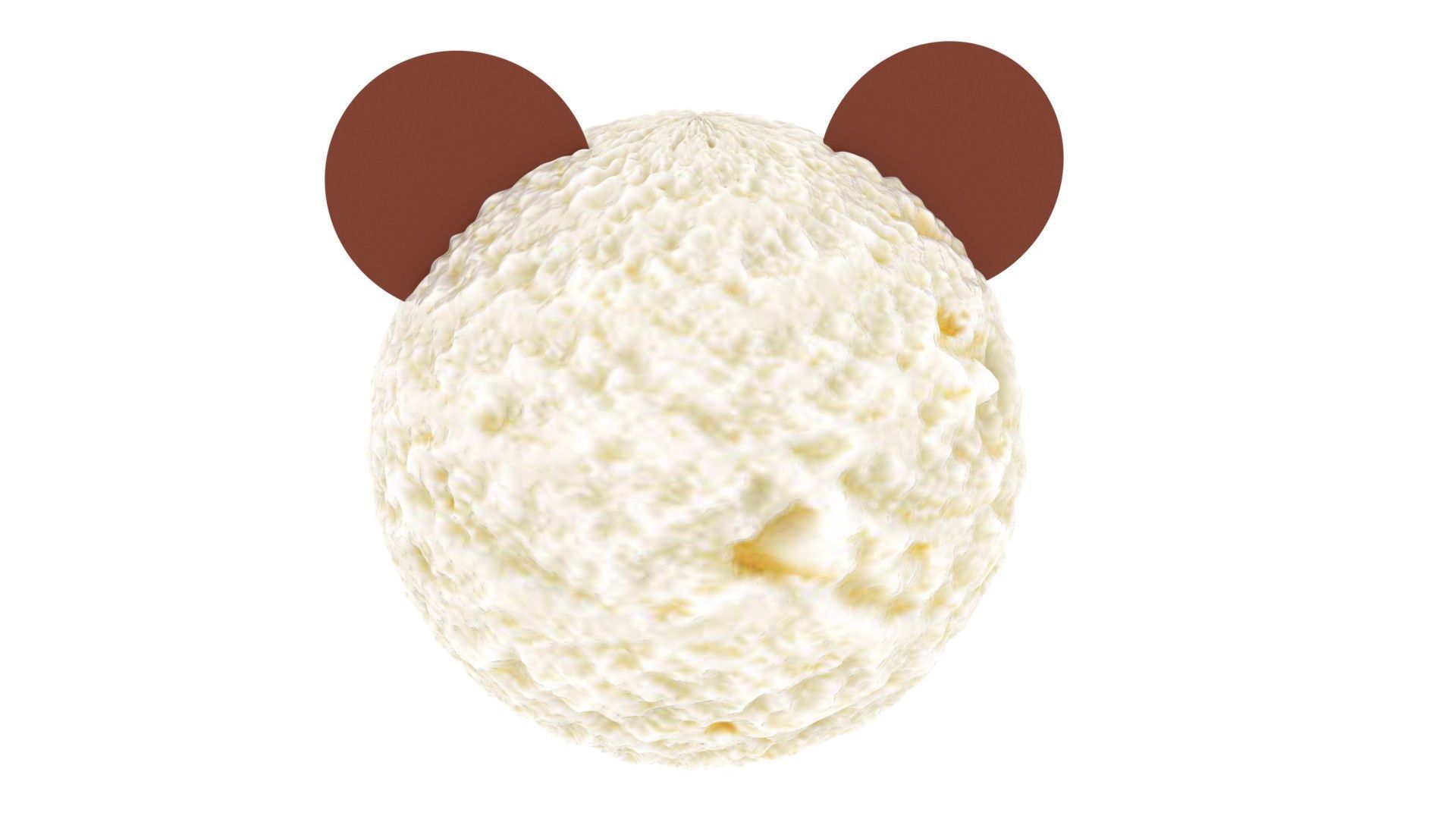 Bear Ice Cream 3D model_9