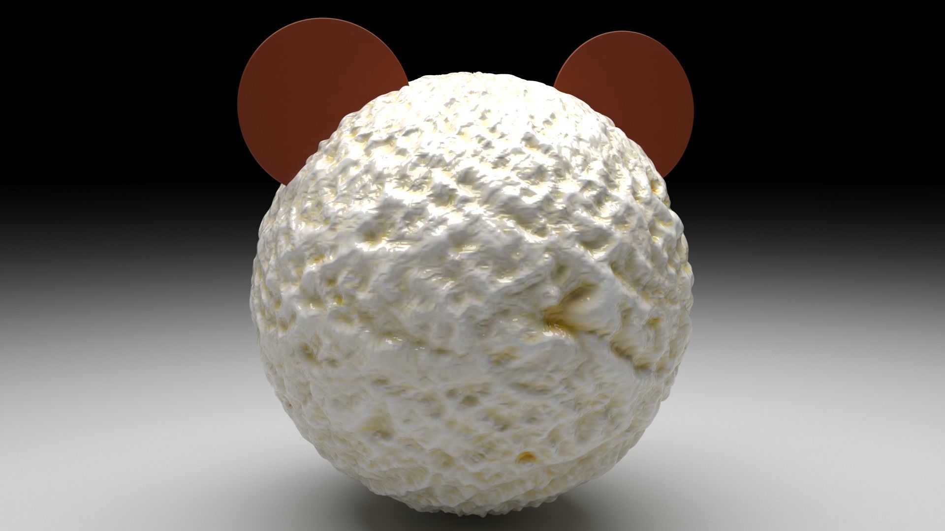 Bear Ice Cream 3D model_2