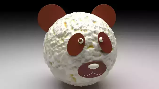 Bear Ice Cream 3D model