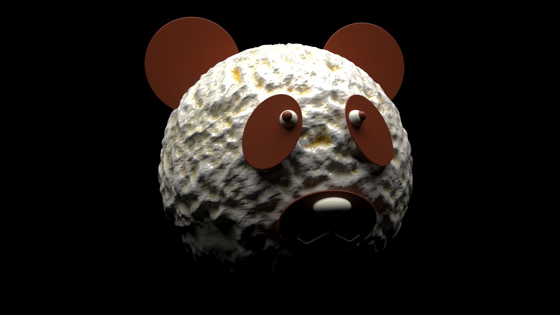 Bear Ice Cream 3D model_6