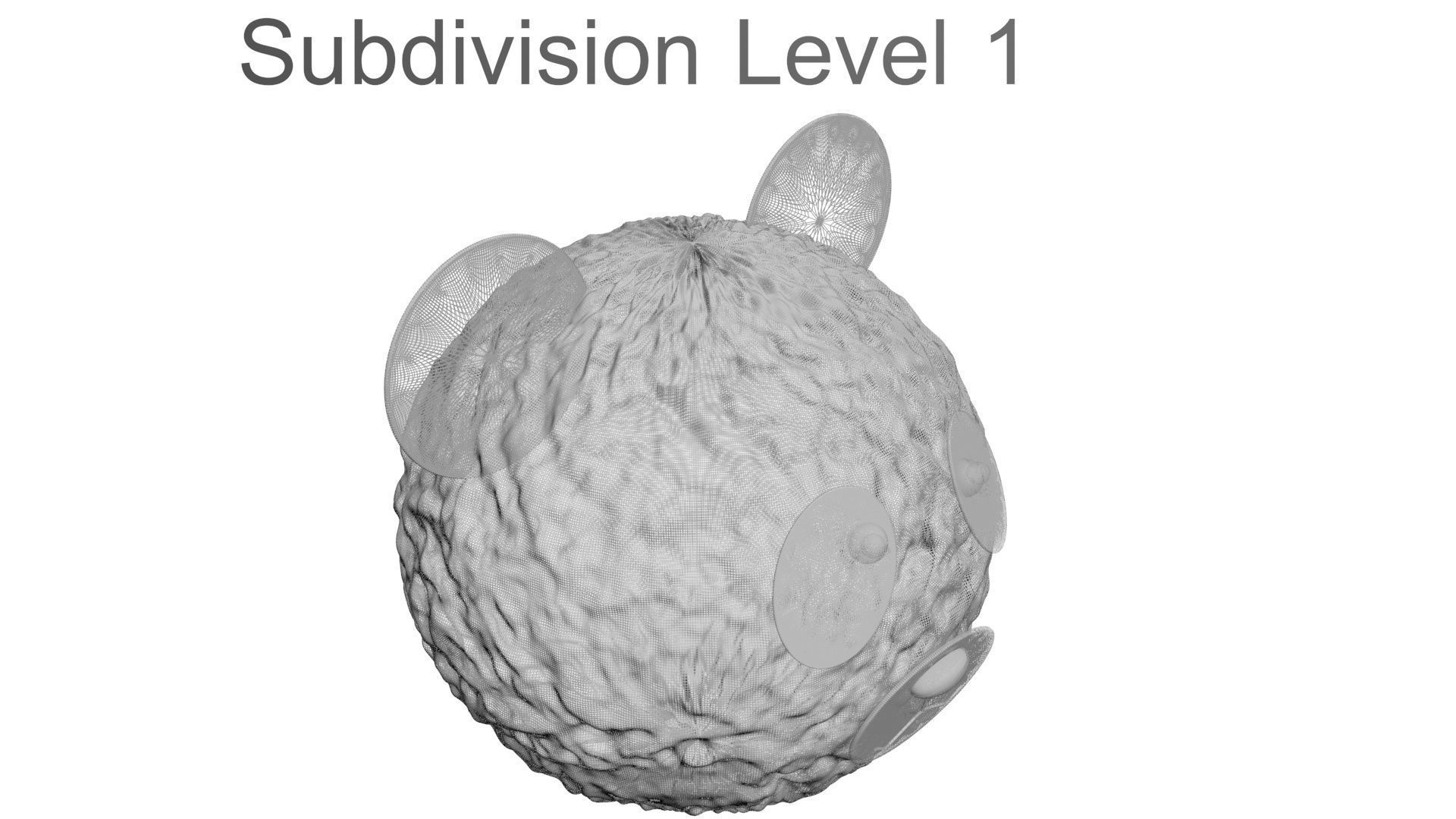 Bear Ice Cream 3D model_31