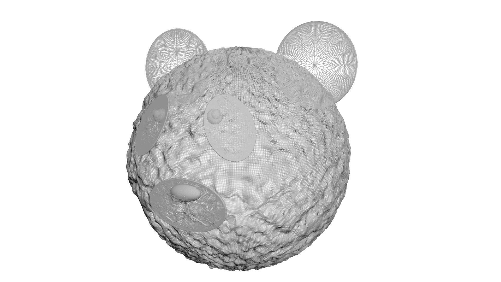 Bear Ice Cream 3D model_20