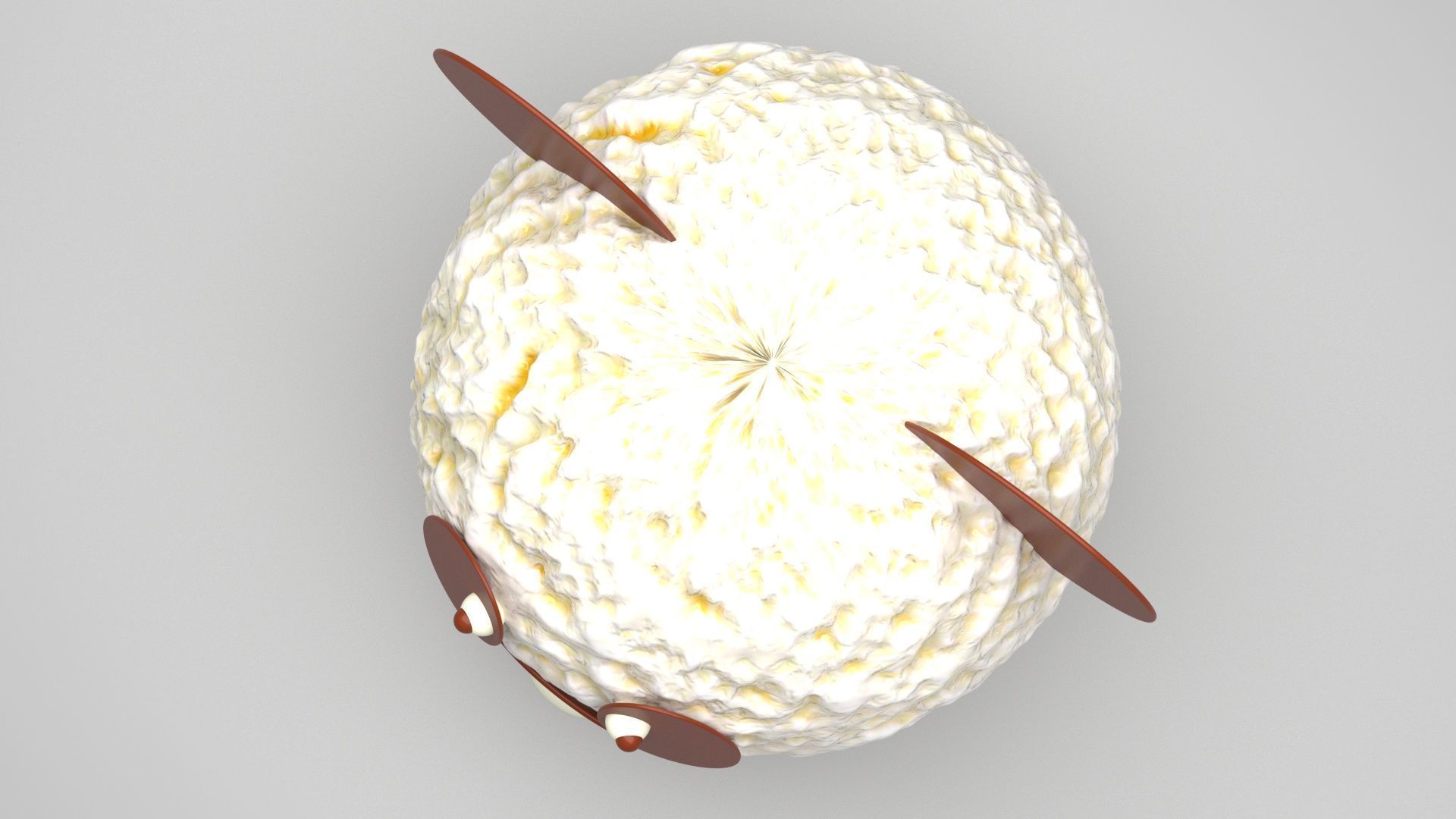 Bear Ice Cream 3D model_1