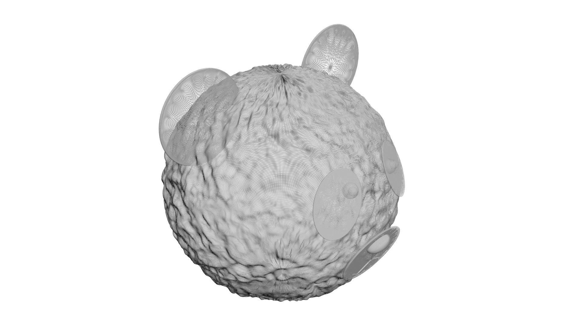 Bear Ice Cream 3D model_24