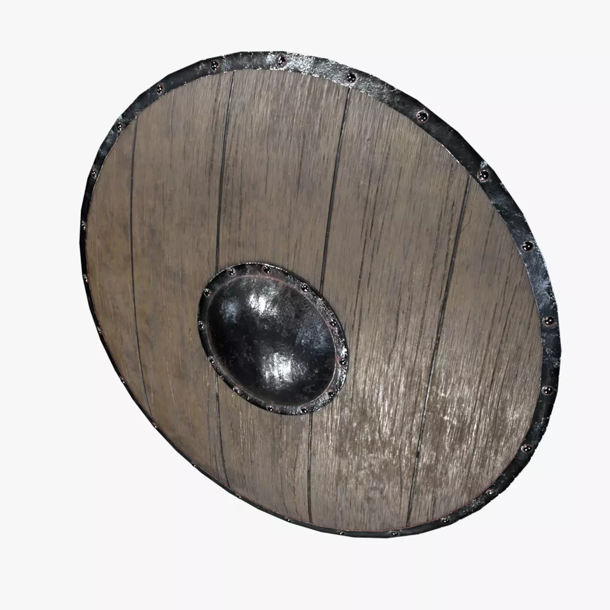 Medieval Shield V01 Low-poly 3D model