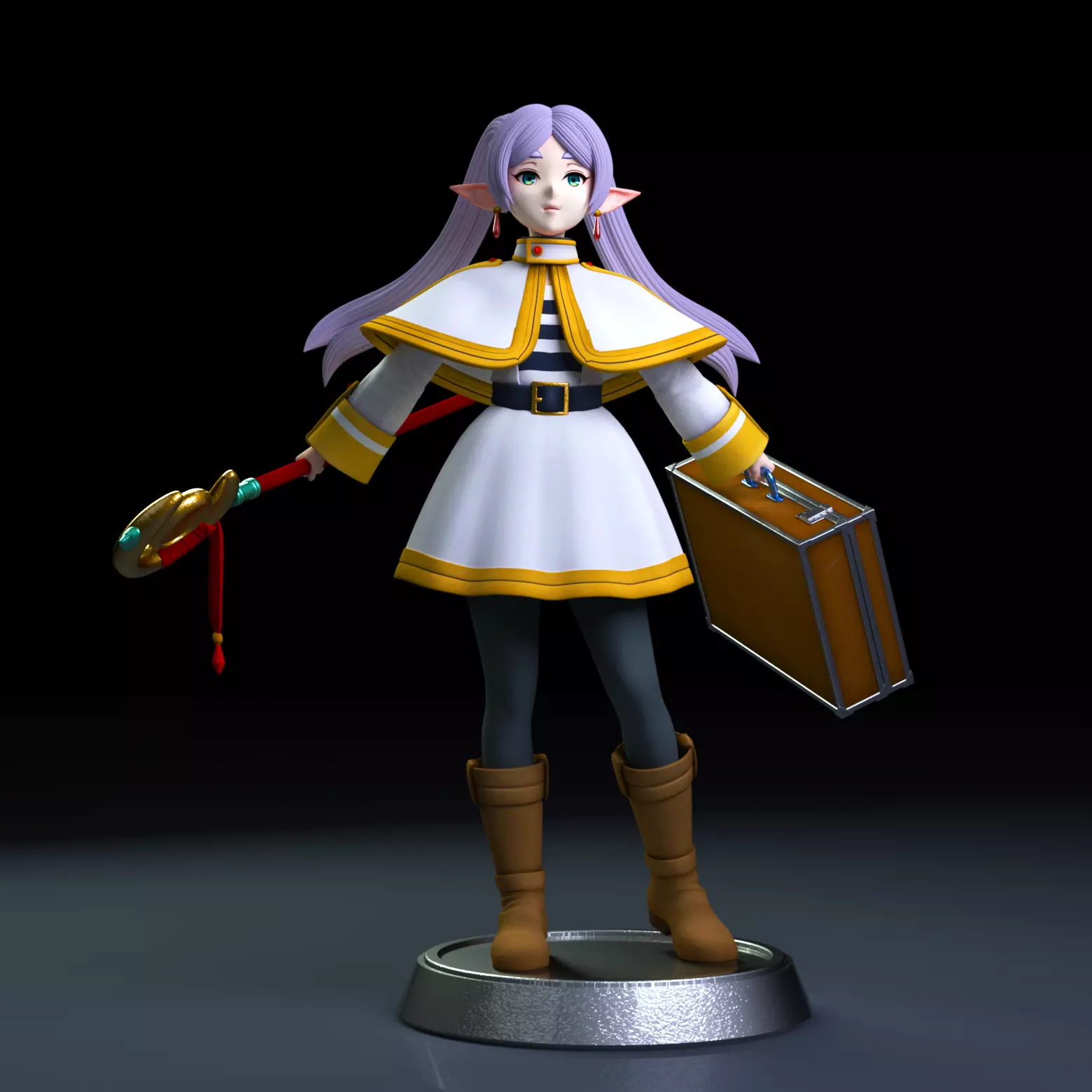 Frieren FanArt - Beyond Journeys End 3D print model