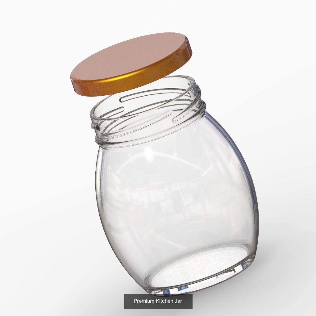 GLASSY TRANSPARENT DECORATIVE PACK 3D Model Collection_2