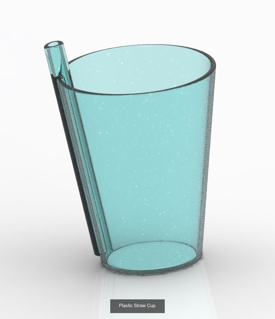 GLASSY TRANSPARENT DECORATIVE PACK 3D Model Collection_14