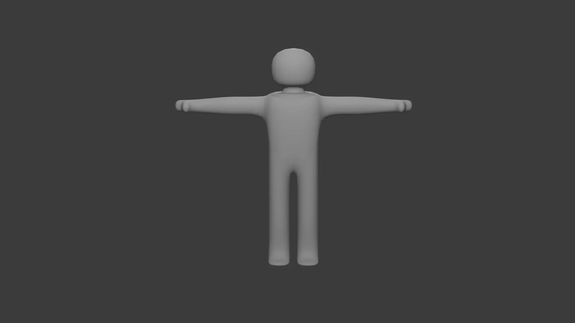 Low-poly Human Low-poly 3D model_0