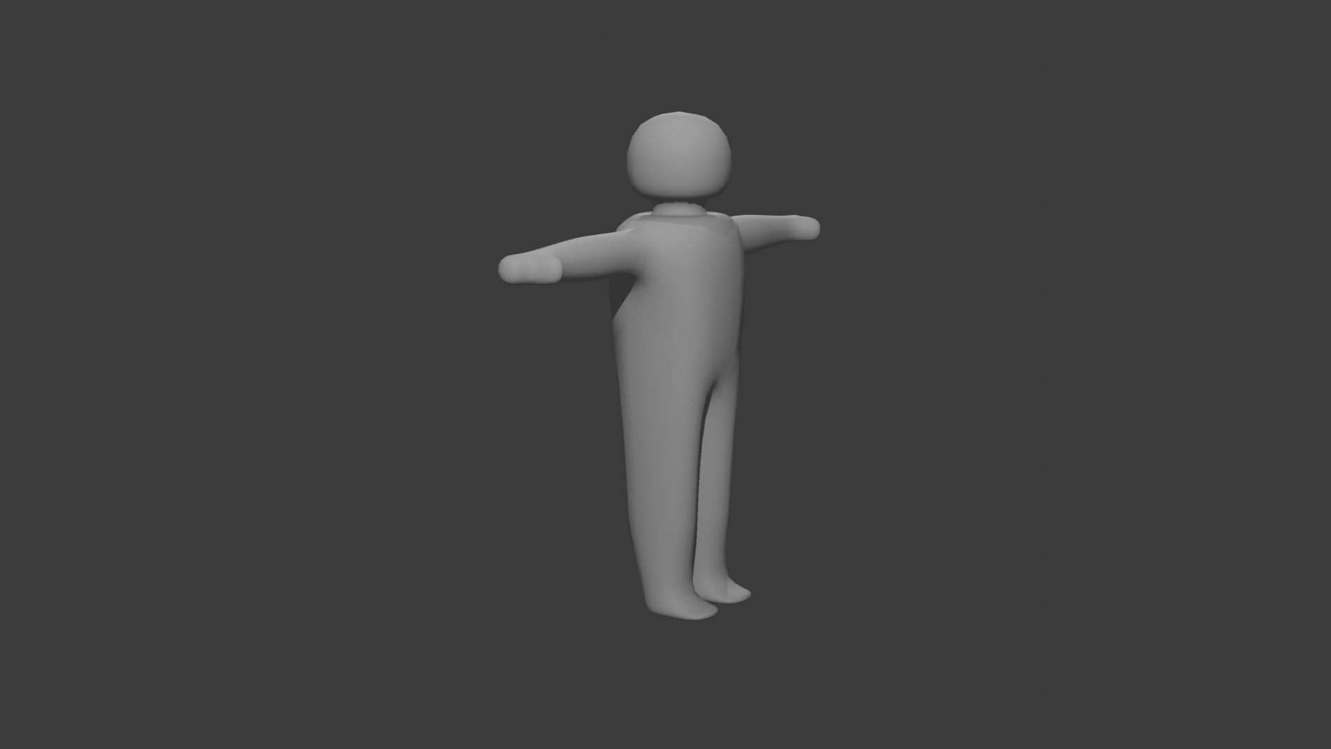 Low-poly Human Low-poly 3D model_1