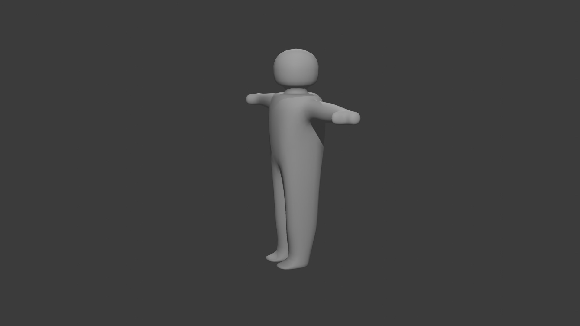 Low-poly Human Low-poly 3D model_2