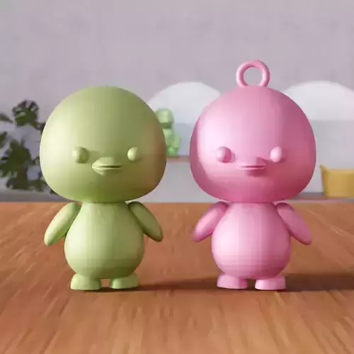 Cute Penguin Keychain or Decor - 380